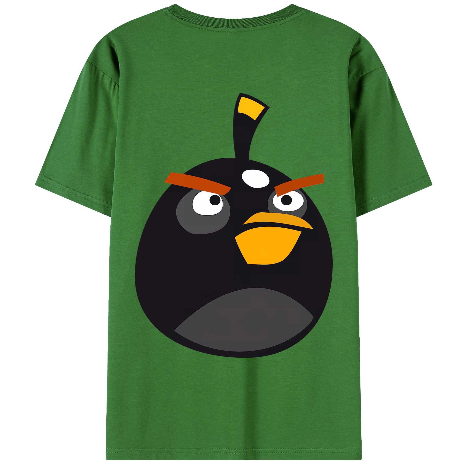 （画像用） Angry Birds アングリーバード レディース半袖Tシャツ(バックプリント)